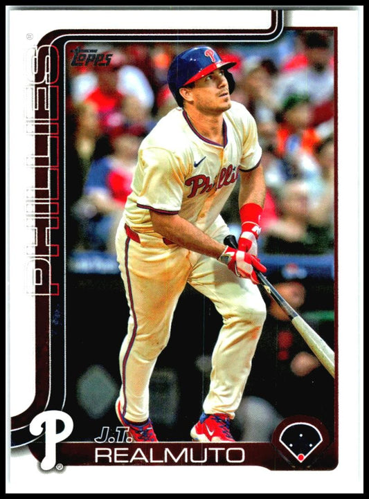 2025 Topps #625 J.T. Realmuto Philadelphia Phillies