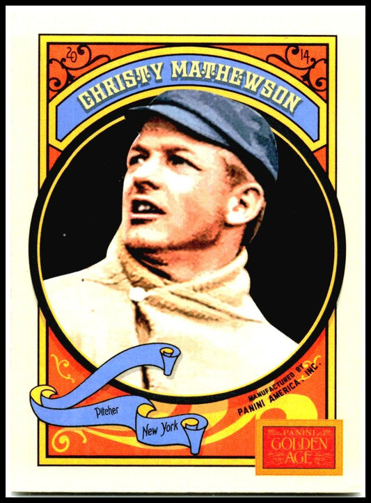 2014 Panini Golden Age #12 Christy Mathewson New York Giants