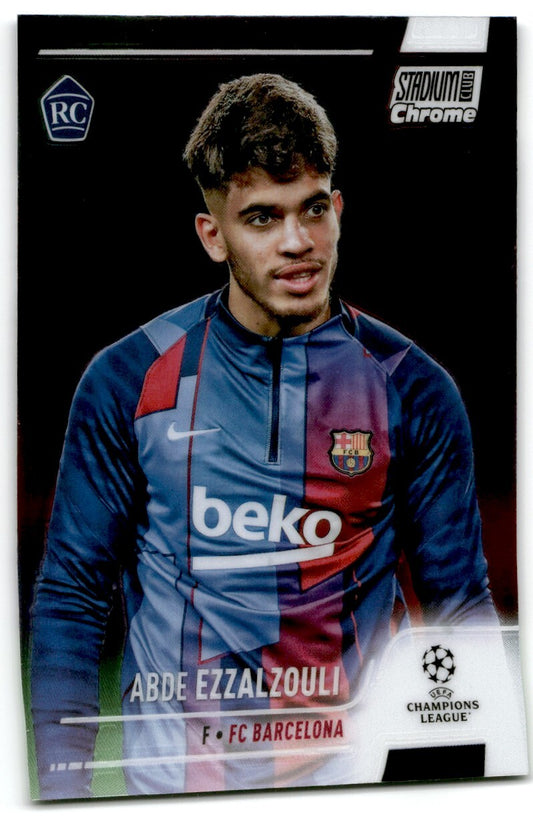 2022 Stadium Club Chrome Abde Ezzalzoui FC Barcelona #61