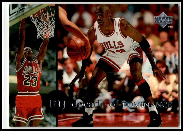 1994 Upper Deck Jordan Rare Air Decade of Dominance #J6 Michael Jordan Bulls