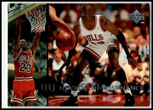 1994 Upper Deck Jordan Rare Air Decade of Dominance #J6 Michael Jordan Bulls