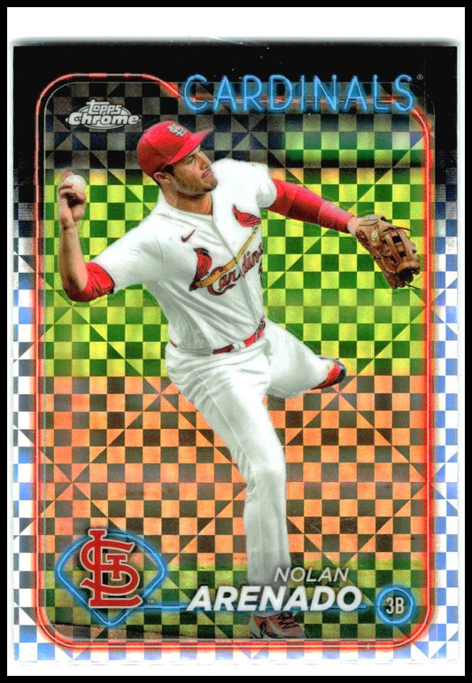 2024 Topps X-Fractor #118 Nolan Arenado St. Louis Cardinals