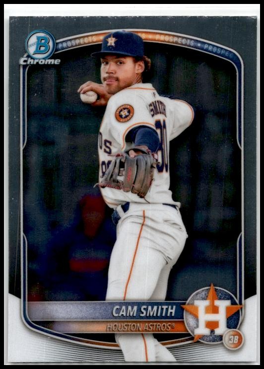 2025 Bowman Chrome Prospects #BCP-48 Cam Smith Houston Astros