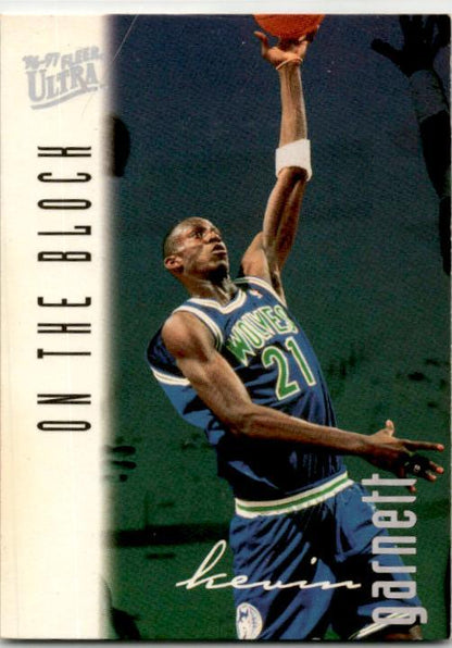1996-97 Ultra #126 Kevin Garnett Minnesota Timberwolves