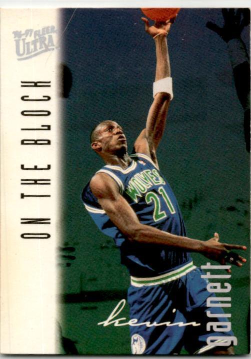 1996-97 Ultra #126 Kevin Garnett Minnesota Timberwolves