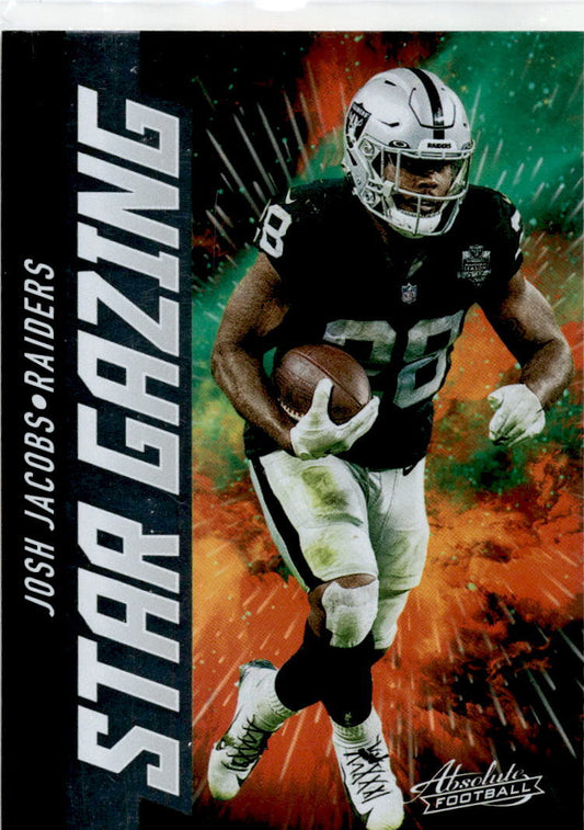 2021 Panini Absolute #SG13 Josh Jacobs Las Vegas Raiders