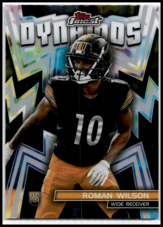 2024 Topps Finest Dynamos #DYN-17 Roman Wilson Pittsburgh