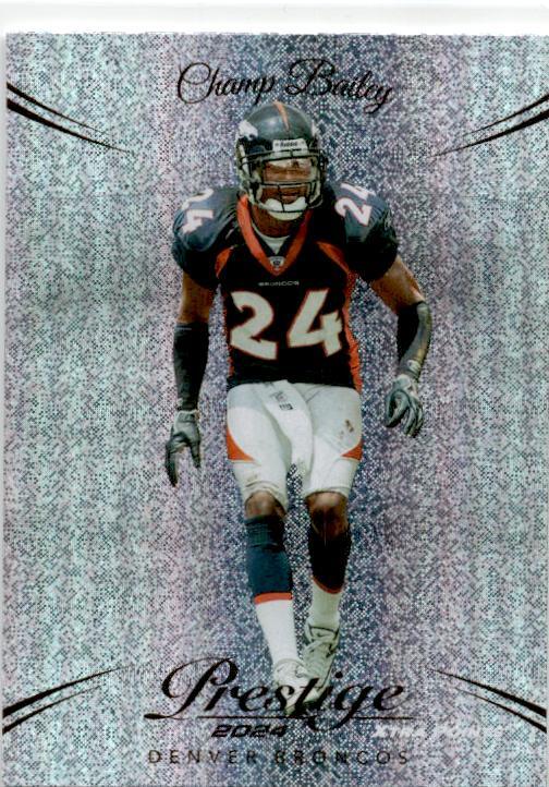 2024 Panini Prestige Sunburst Xtra Points #94 Champ Bailey Denver Broncos