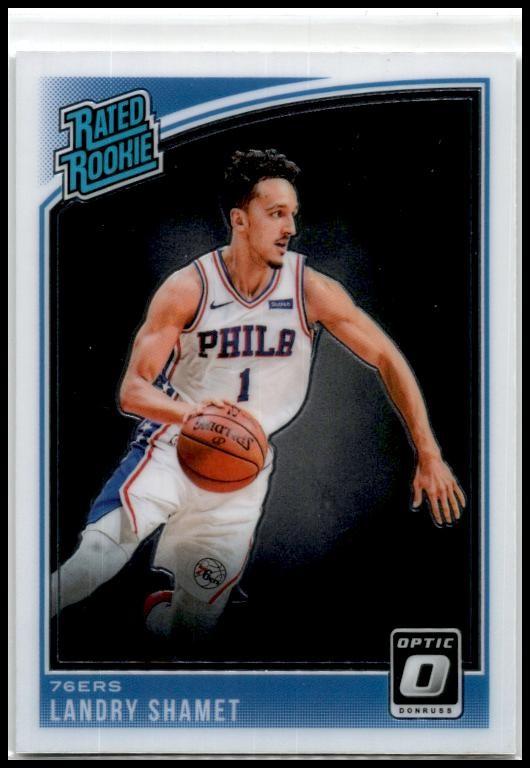 2018-19 Donruss Optic #158 Landry Shamet Rookie Philadelphia 76ers