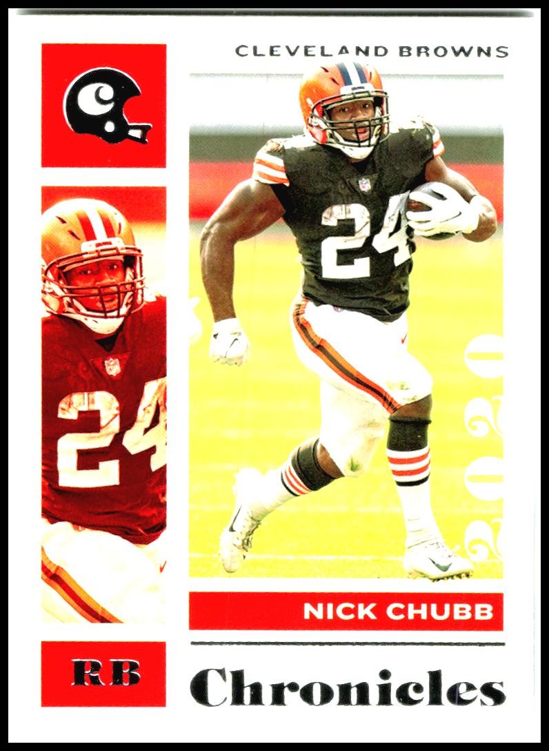 2020 Panini Chronicles Bronze #23 Nick Chubb Cleveland Browns