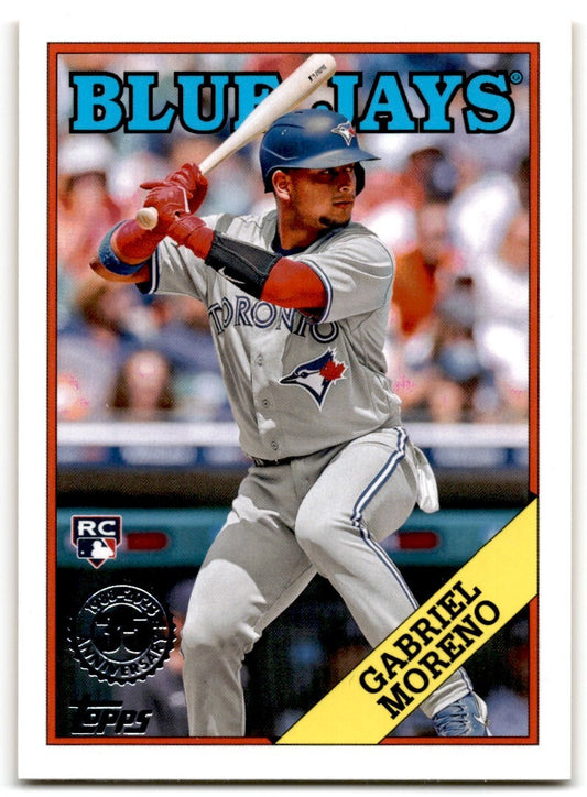 2023 1998 Topps 35th Anniversary #T88-14 Gabriel Moreno Rookie  Blue Jays