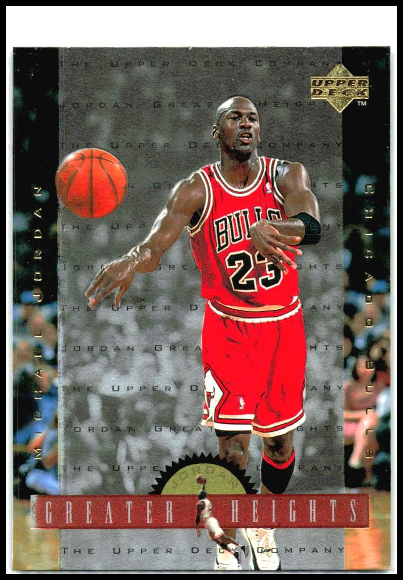 1996-97 Upper Deck Michael Jordan Greater Heights #GH7 Michael Jordan Bulls
