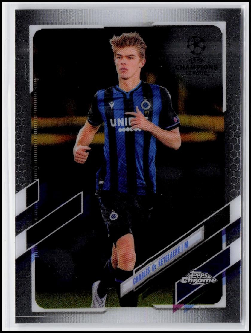 2020-21 Topps Chrome UEFA Champions League #37 Charles De Ketelaere