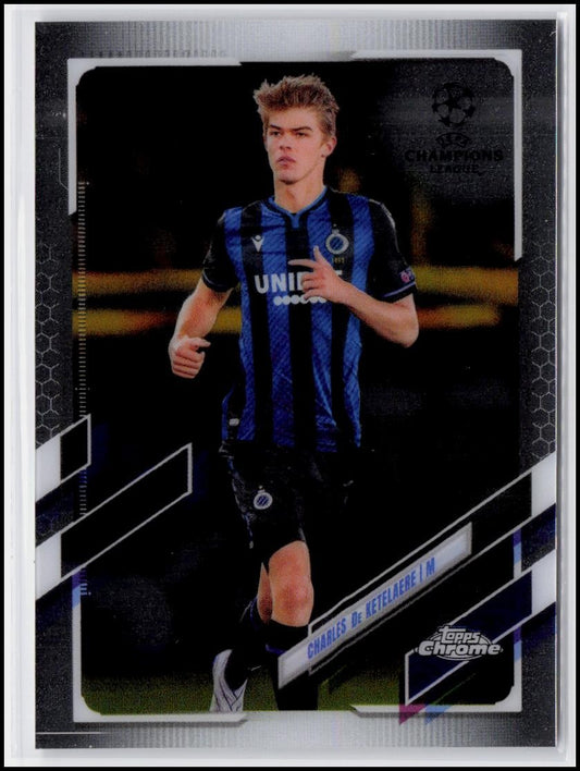2020-21 Topps Chrome UEFA Champions League #37 Charles De Ketelaere