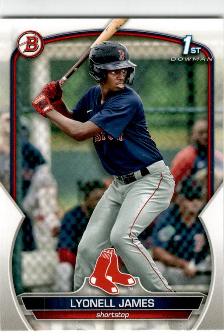 2023 Bowman #BP-118 Lyonell James Boston Red Sox