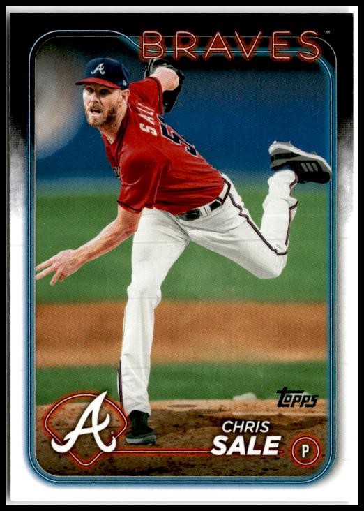 2024 Topps #484 Chris Sale Atlanta Braves
