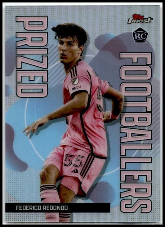 2024 Topps Finest MLS Prized Footballers #088 Federio Redondo Inter Miami CF