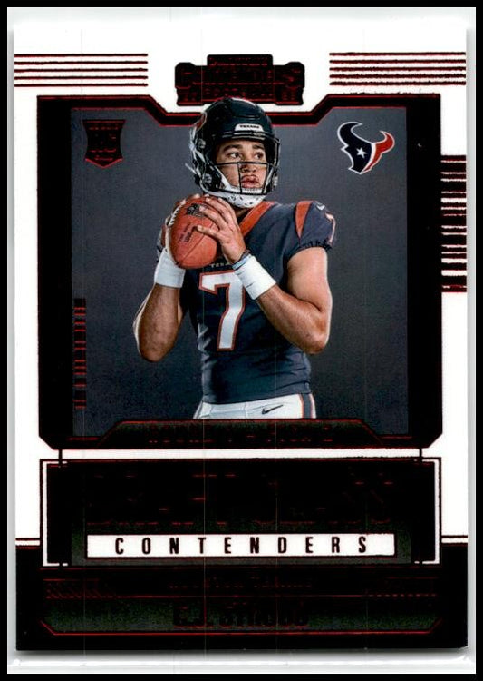 2023 Panini Contenders Draft Class Contenders Red #5 C.J. Stroud Houston Texans