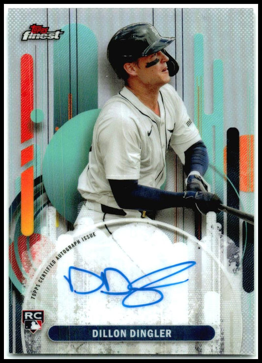 2025 Finest Finest Autographs Refractor #FA-DD Dillon Dingler Auto Tigers