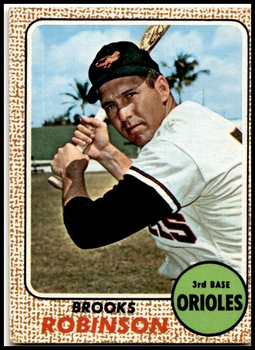 1968 Topps #20 Brooks Robinson Baltimore Orioles