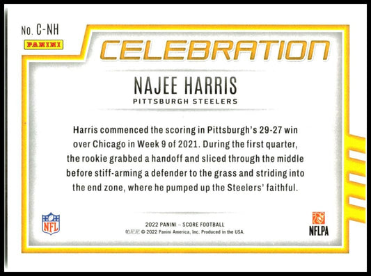 2022 Score #C-NH Najee Harris Pittsburgh Steelers
