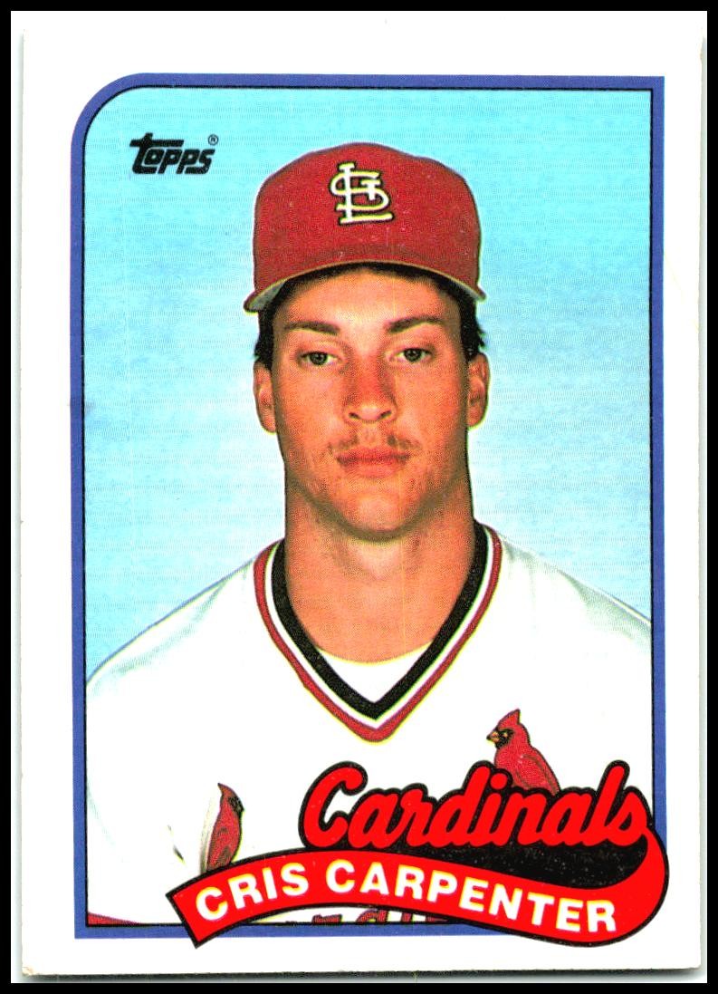 1989 Topps #282 Cris Carpenter Rookie St. Louis Cardinals