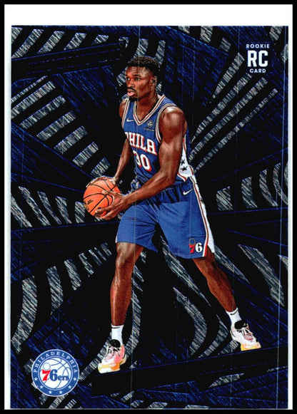 2024-25 Panini Revolution Blue Storm #131 Adem Bona Rookie Philadelphia 76ers