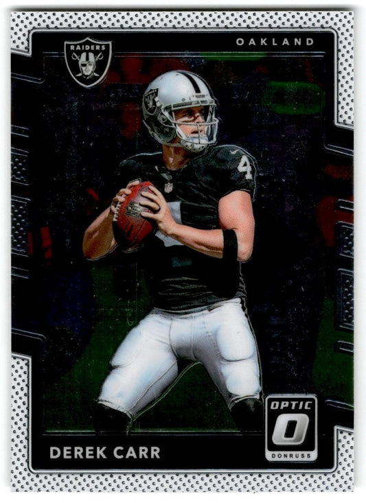 2017 Donruss Optic Derek Carr Oakland Raiders #48