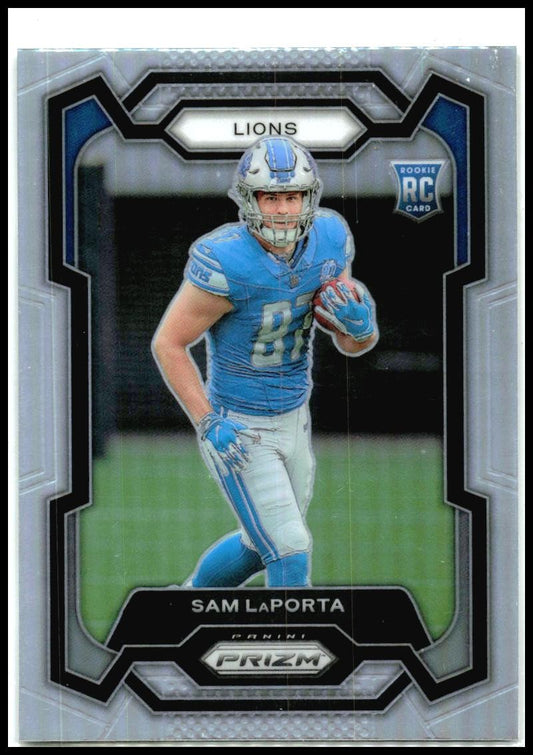 2023 Panini Prizm Silver #332 Sam LaPorta Detroit Lions