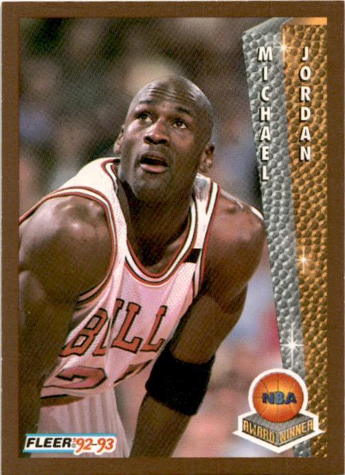 1992-93 Fleer #246 Michael Jordan Chicago Bulls