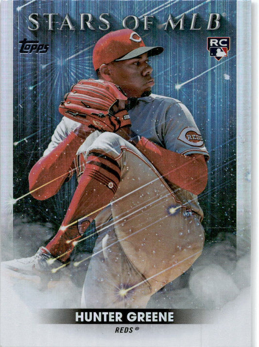 2022 Topps Update Stars of MLB #SMLB-67 Hunter Greene Cincinnati Reds