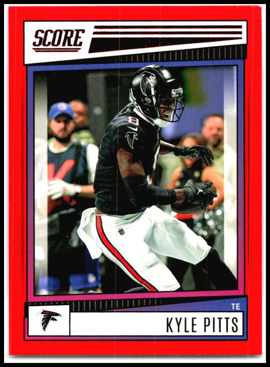 2022 Score Red #39 Kyle Pitts Atlanta Falcons