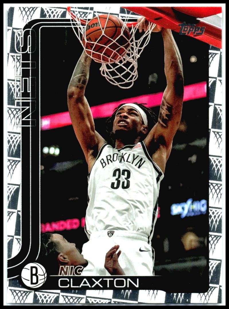 2025-26 Topps Season Tip Off #10 Nic Claxton Brooklyn Nets