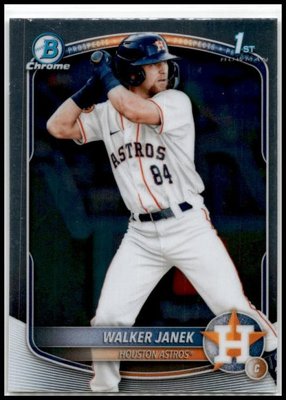 2025 Bowman Chrome Prospects #BCP-15 Walker Janek Houston Astros