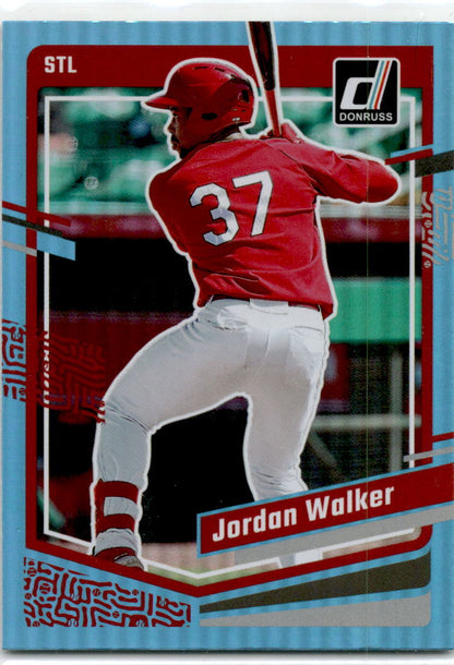2023 Donruss #114 Jordan Walker  RC  St. Louis
