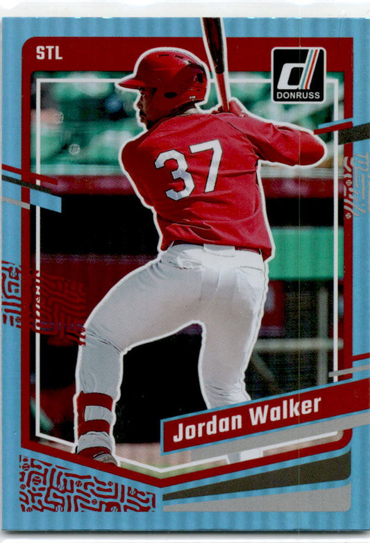 2023 Donruss #114 Jordan Walker  RC  St. Louis