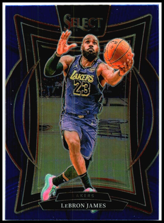2024-25 Panini Select Blue (Retail) #54 LeBron James Los Angeles Lakers
