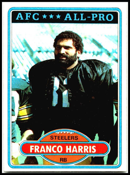 1980 Topps #400 Franco Harris Pittsburgh Steelers