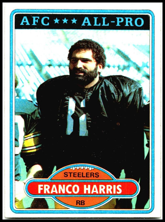 1980 Topps #400 Franco Harris Pittsburgh Steelers