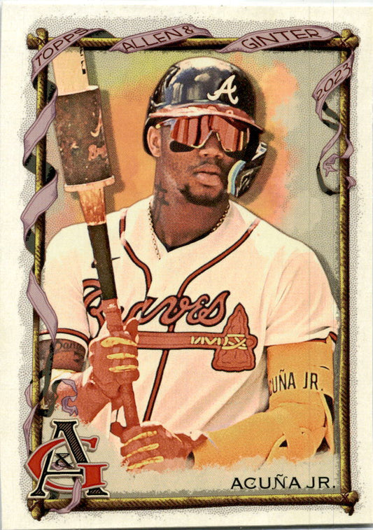 2023 Topps Allen & Ginter #360 Ronald Acuña Jr. Atlanta Braves