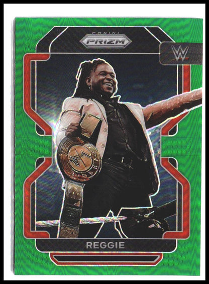 Reggie #127 2022 Panini Prizm WWE Green