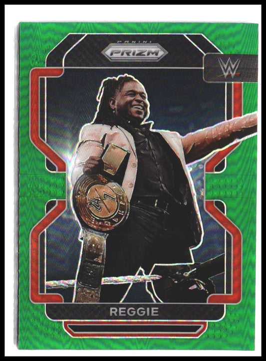 Reggie #127 2022 Panini Prizm WWE Green