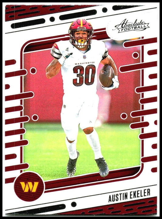2024 Panini Absolute Retail #100 Austin Ekeler Washington Commanders