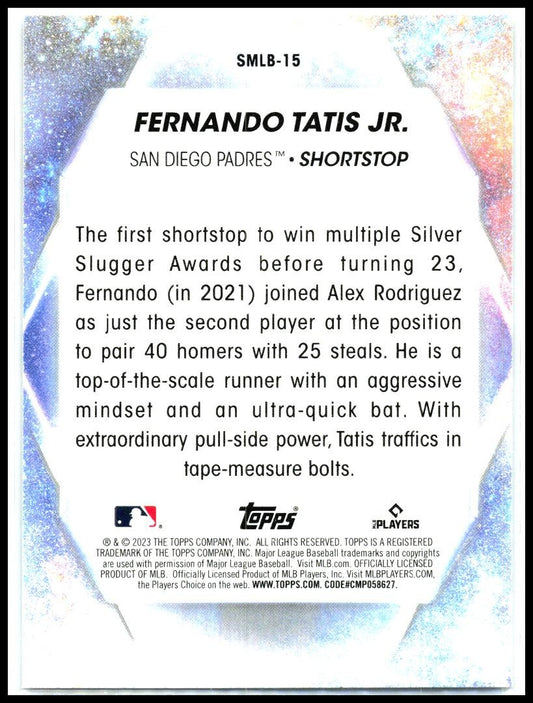 2023 Topps Stars of MLB #SMLB-15 Fernando Tatis Jr. San Diego Padres