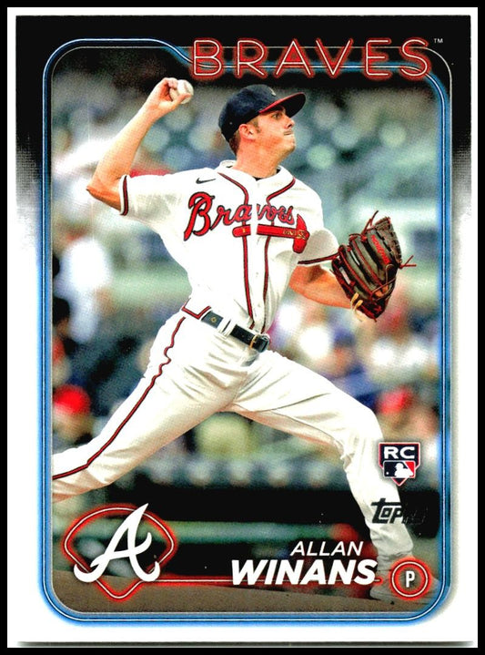 2025 Topps #494 Allan Winans Braves