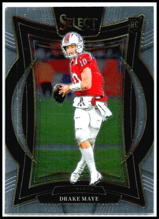 2024 Panini Select #27 Drake Maye Rookie New England Patriots