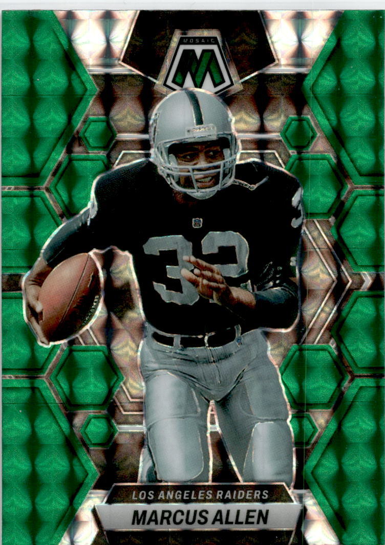 2023 Panini Mosaic Green #124 Marcus Allen Los Angeles Raiders