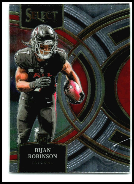 2023 Panini Select #180 Bijan Robinson Rookie Atlanta Falcons