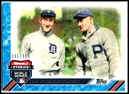 2017 Topps Update Storied World Series Blue #SWS-23 1909 Pittsburgh