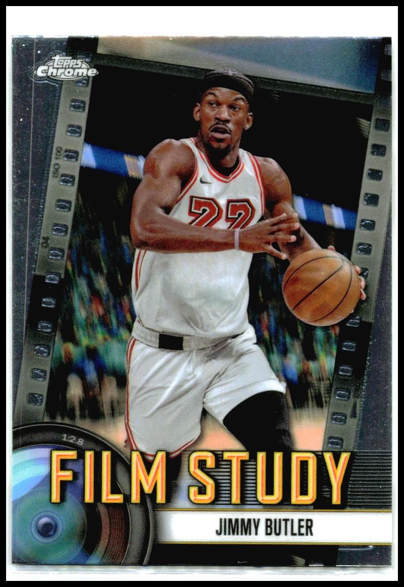 2024-25 Topps Chrome Film Study #FS-17 Jimmy Butler Miami Heat